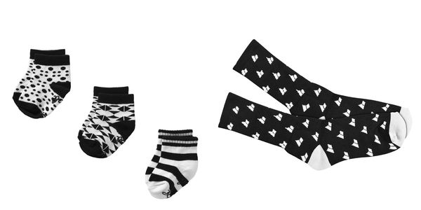 black socks white bottoms